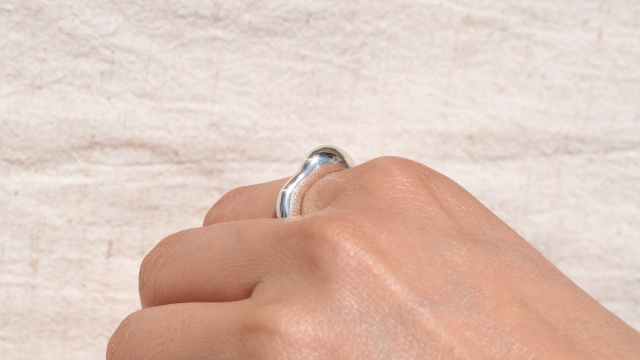 Uneune ring《silver925》【受注製作】
