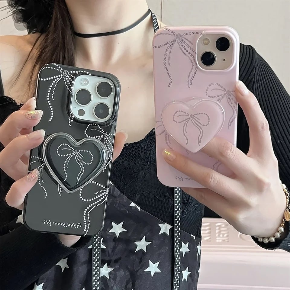 フレンチガーリーリボンiPhoneケース | Matey