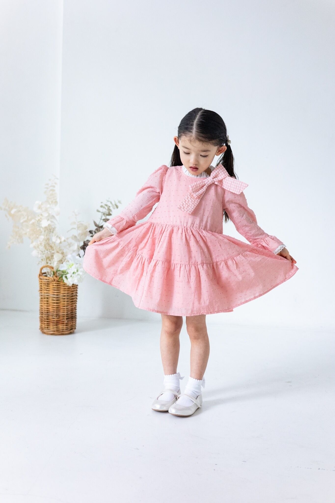 【即納オリジナル商品】リボンワンピース