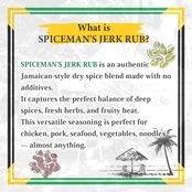 SPICEMAN'S JERK RUB スパイスマンズ ジャークラブ (ドライシーズニング )