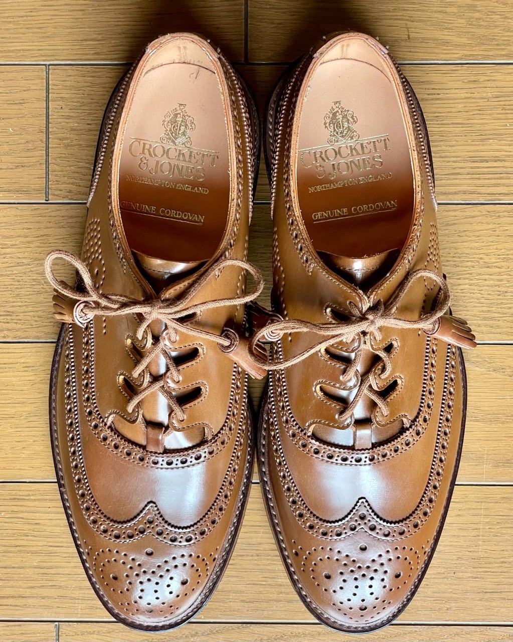 Crockett&Jones クロケット マシンメイド ギリー-