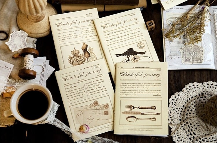 ヴィンテージ手作りジャーナル Old days 10 ヴィンテージ手作り