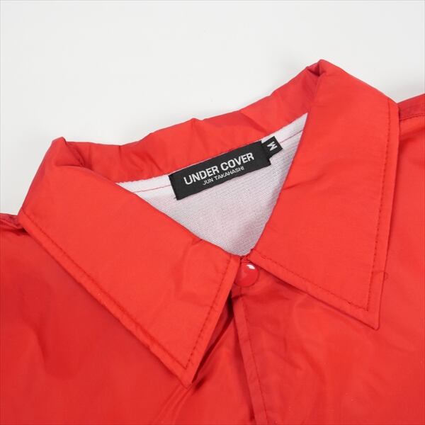 Size【M】 UNDERCOVER アンダーカバー Uロゴコーチジャケット 赤