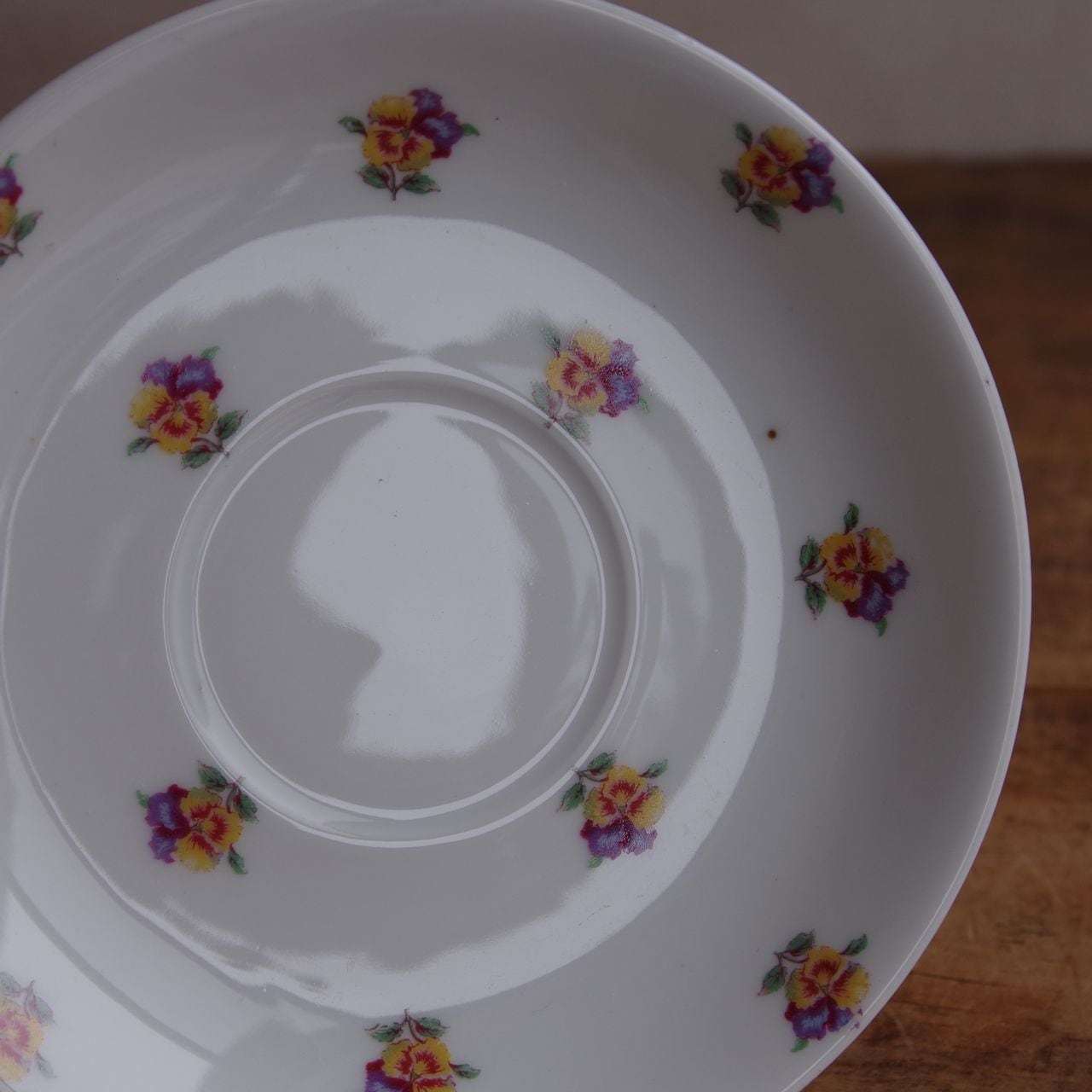 Haviland Limoges リモージュ アビランド パンジー 花柄 ティーカップ