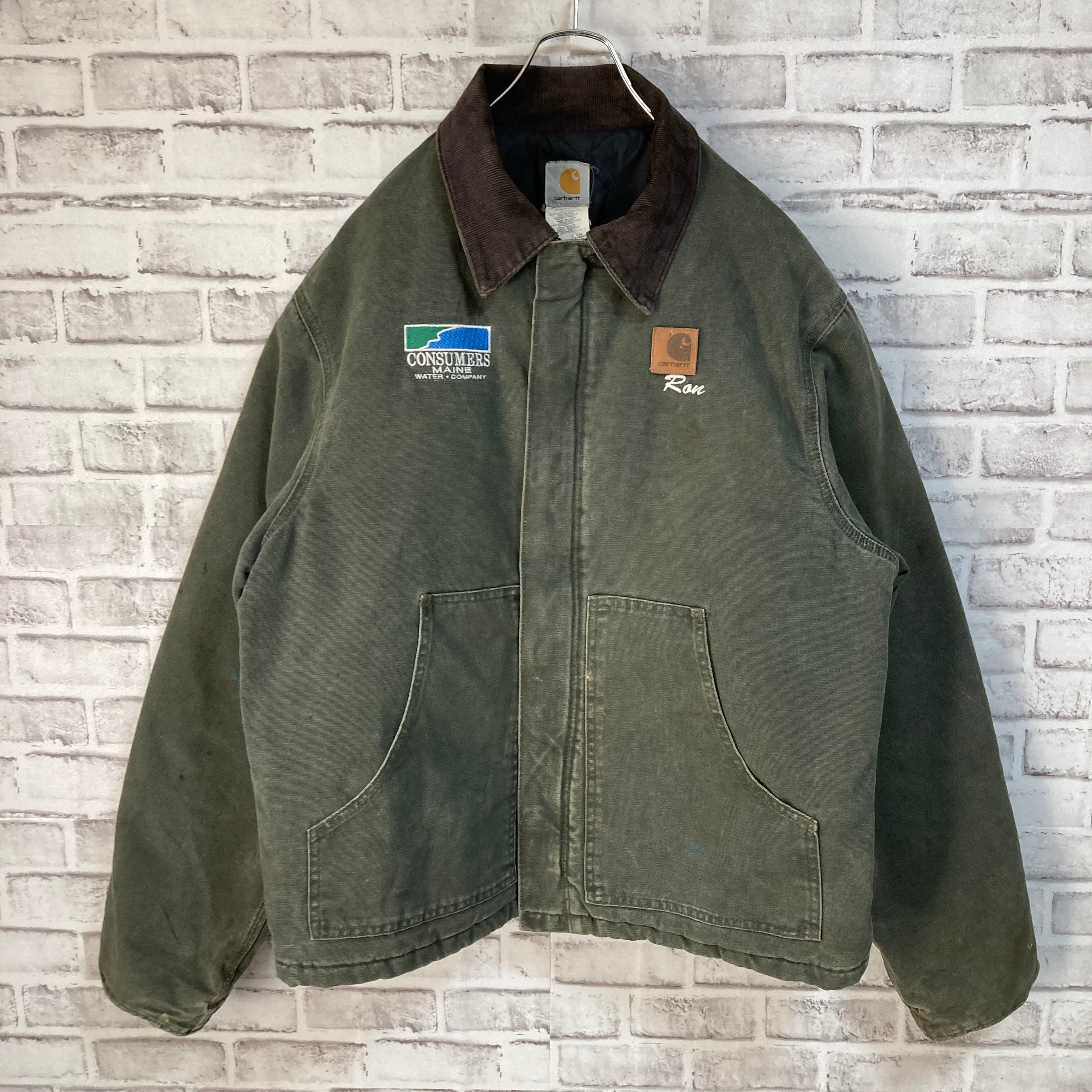 carhartt】Duck Jacket XL 90s “ Santa fe Jacket” Made in USA