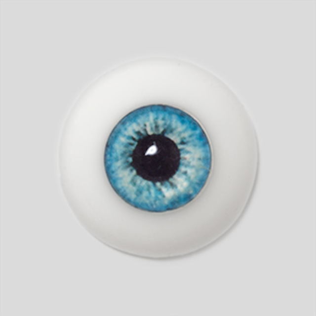 Silicone eye - 19mm Chic Blue Ice