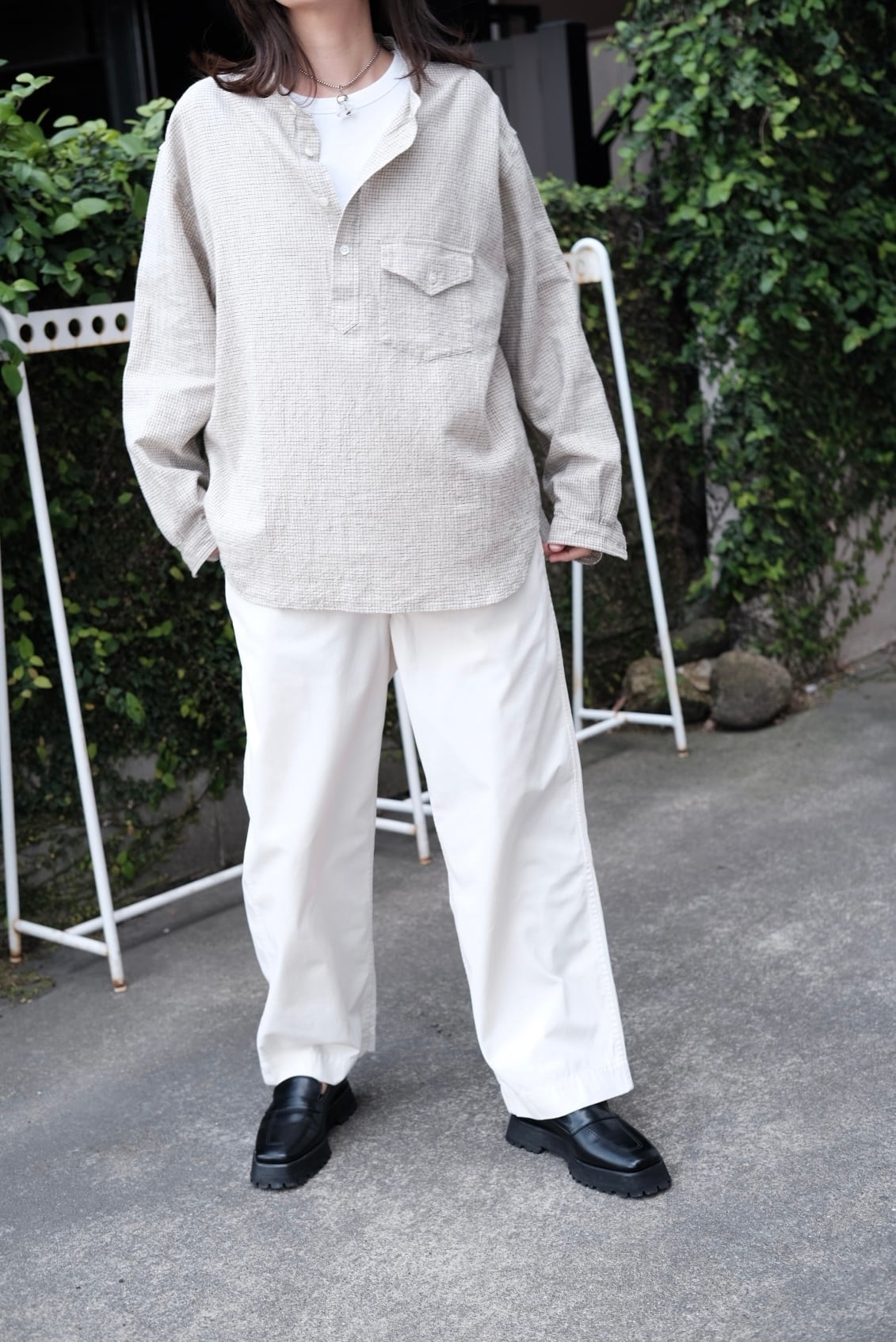 ENDS and MEANS＜エンズアンドミーンズ＞Army chino | Inhigh
