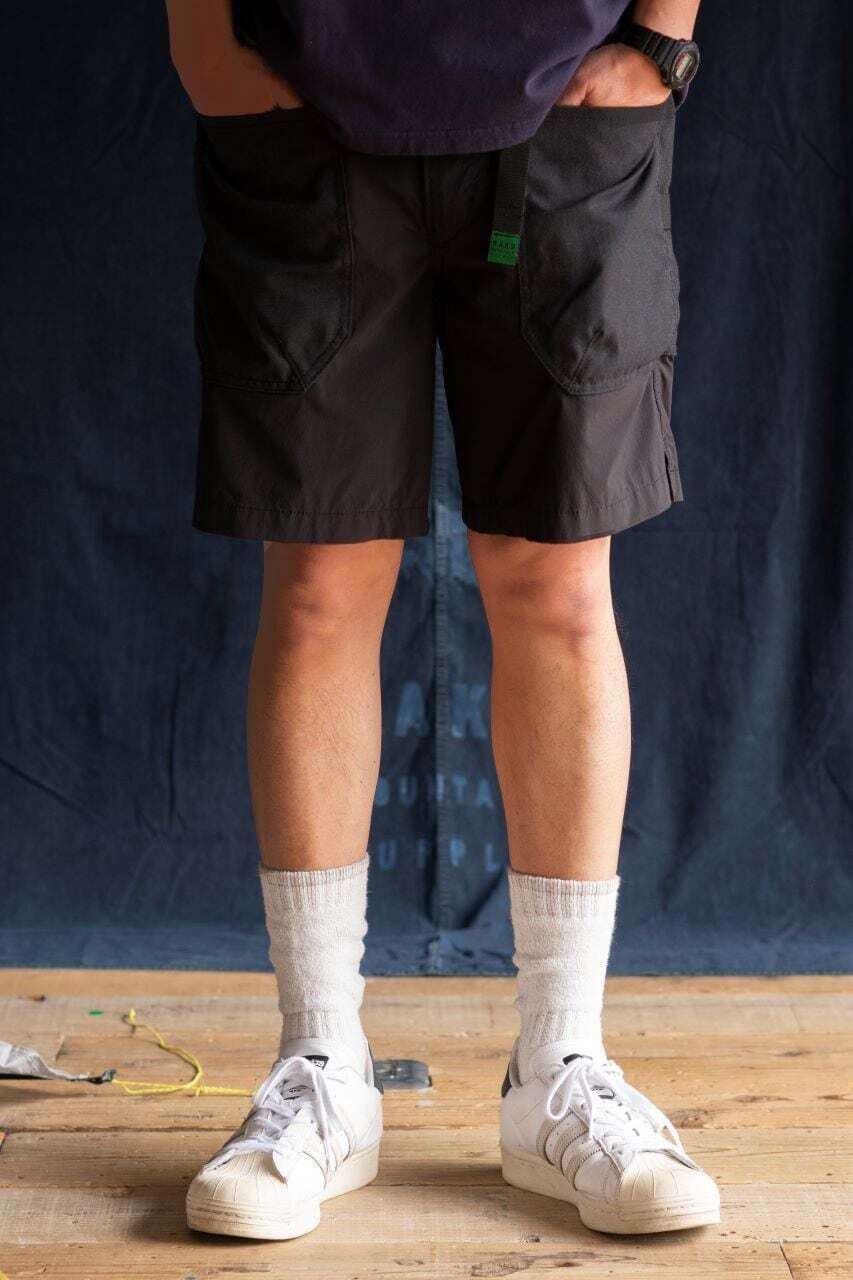H.A.K.U MOUNTAIN SUPPLY ハンズフリーショーツ | one4 H.A.K.U MOUNTAIN SUPPLY ハンズフリーショーツ | one4