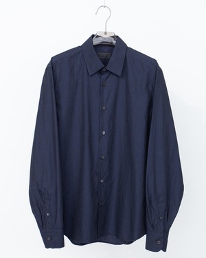 "PRADA" gingham check dress shirt
