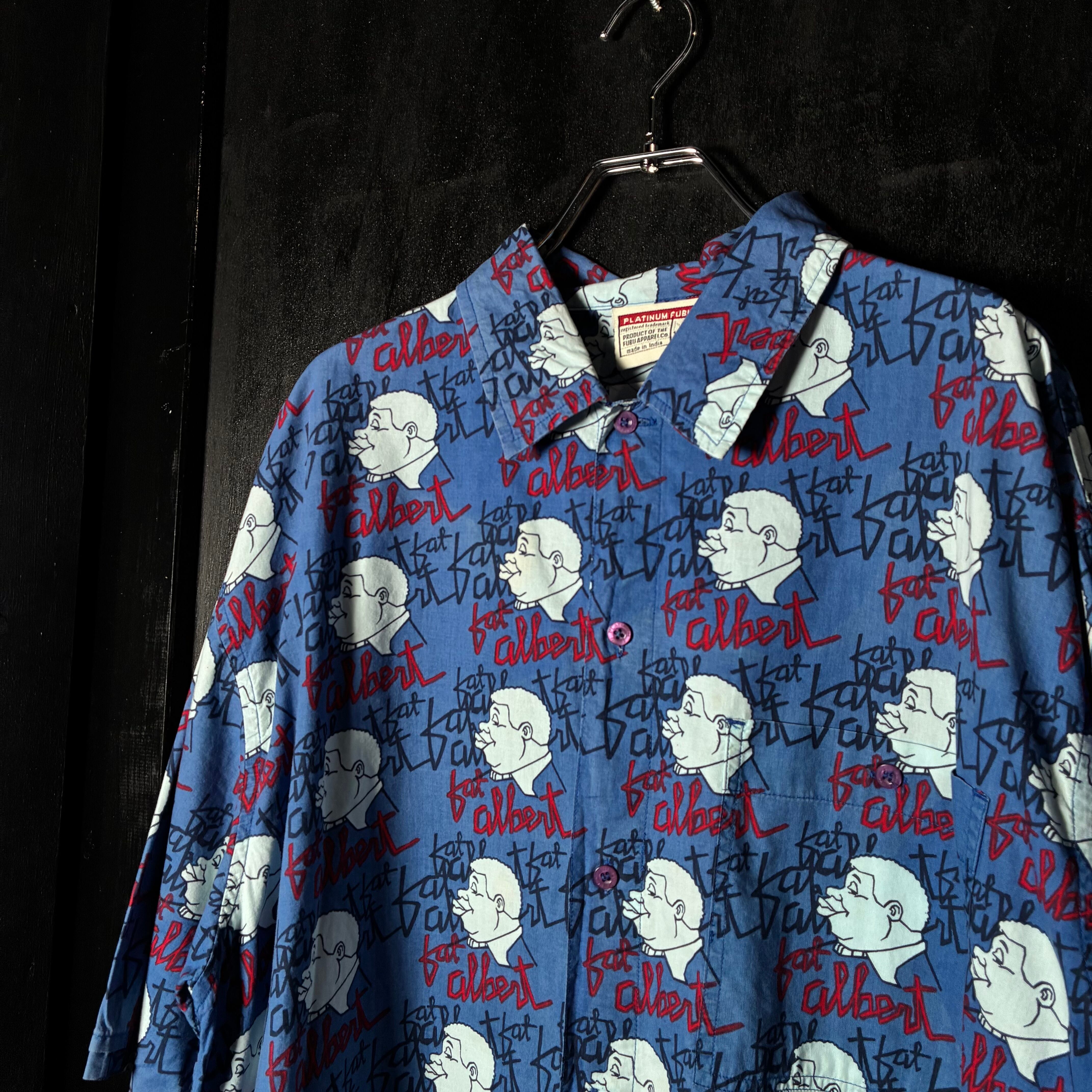 PLATINUM FUBU S/S Shirt プラチナムフブ 総柄半袖シャツ | 古着屋 the