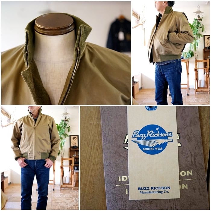 バズリクソンズ BUZZ RICKSON タンカースジャケット ミリタリー