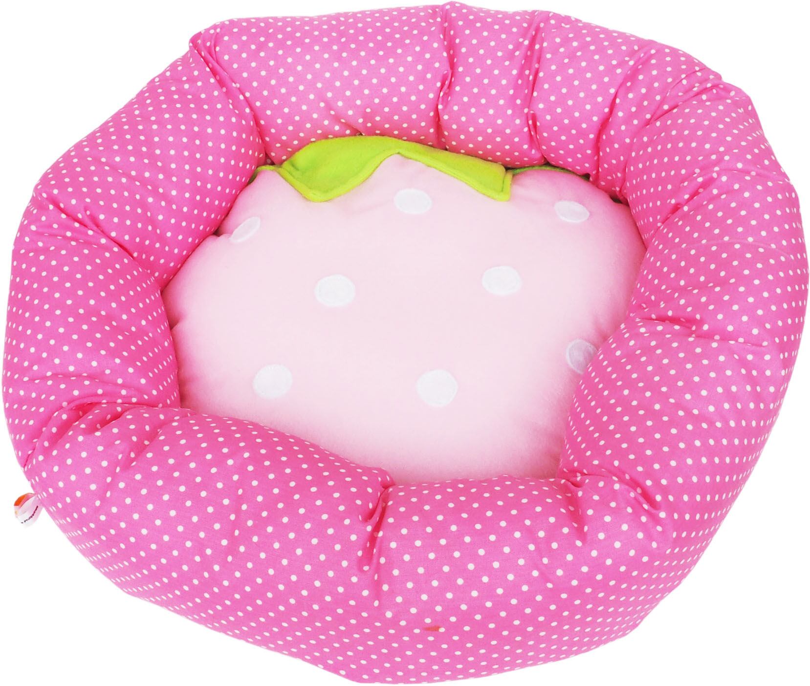 【ドッグベッド】まんまるフルーツベッド　いちご/レモン