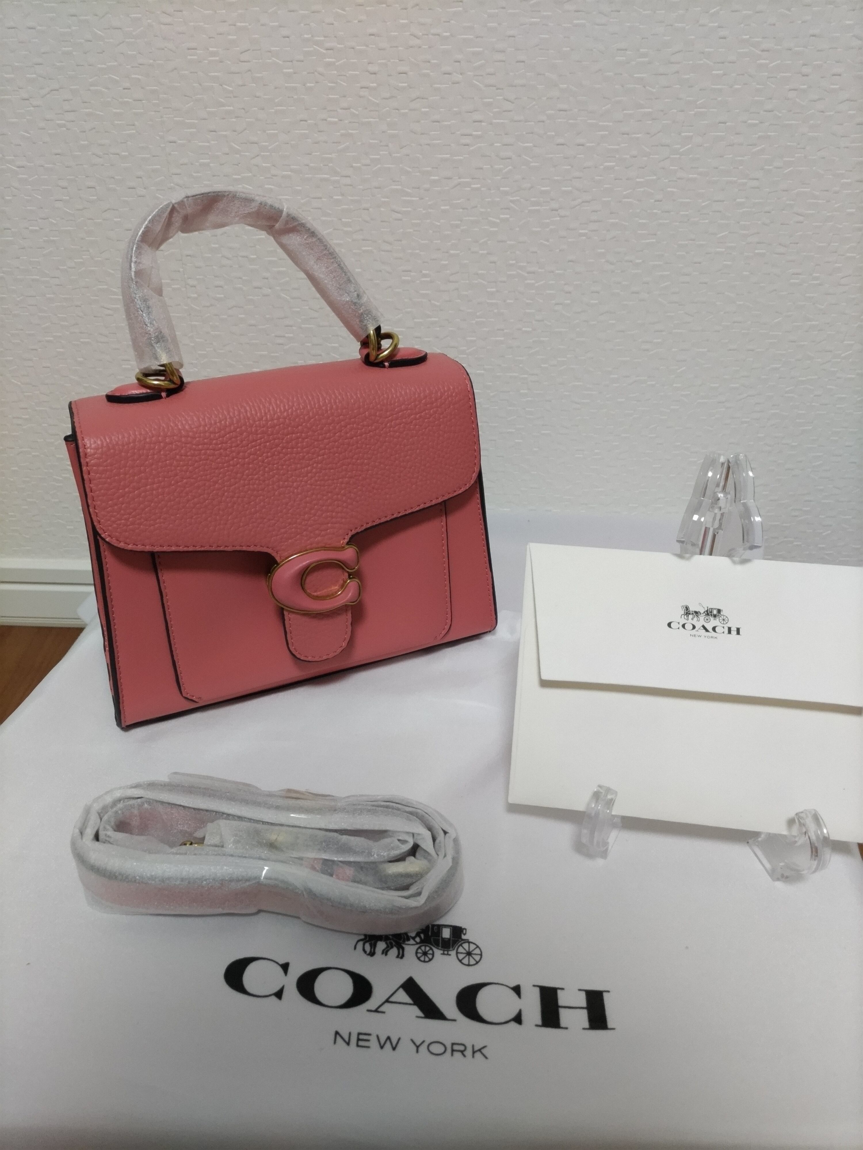 コーチ COACH タビー ショルダー バッグ ピンク