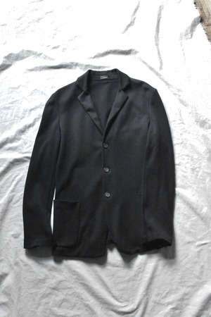 "JIL SANDER" by Raf Simons Navy rayon jacket