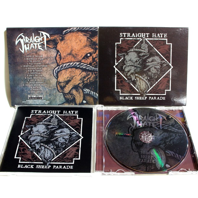 STRAIGHT HATE『Black Sheep Parade』CD