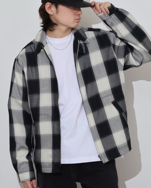 BIGMIKE/チェックジップジャケット￥13,800(15,180)
