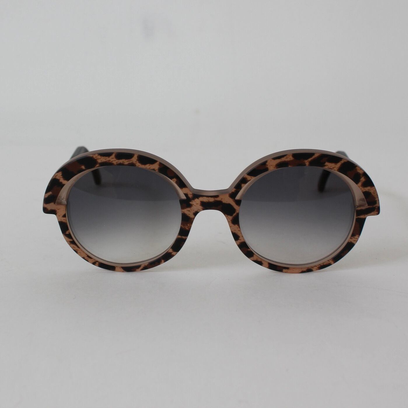 Maryll マリルマットレオパードべっ甲サングラスFRANCE :¥46,000＋tax