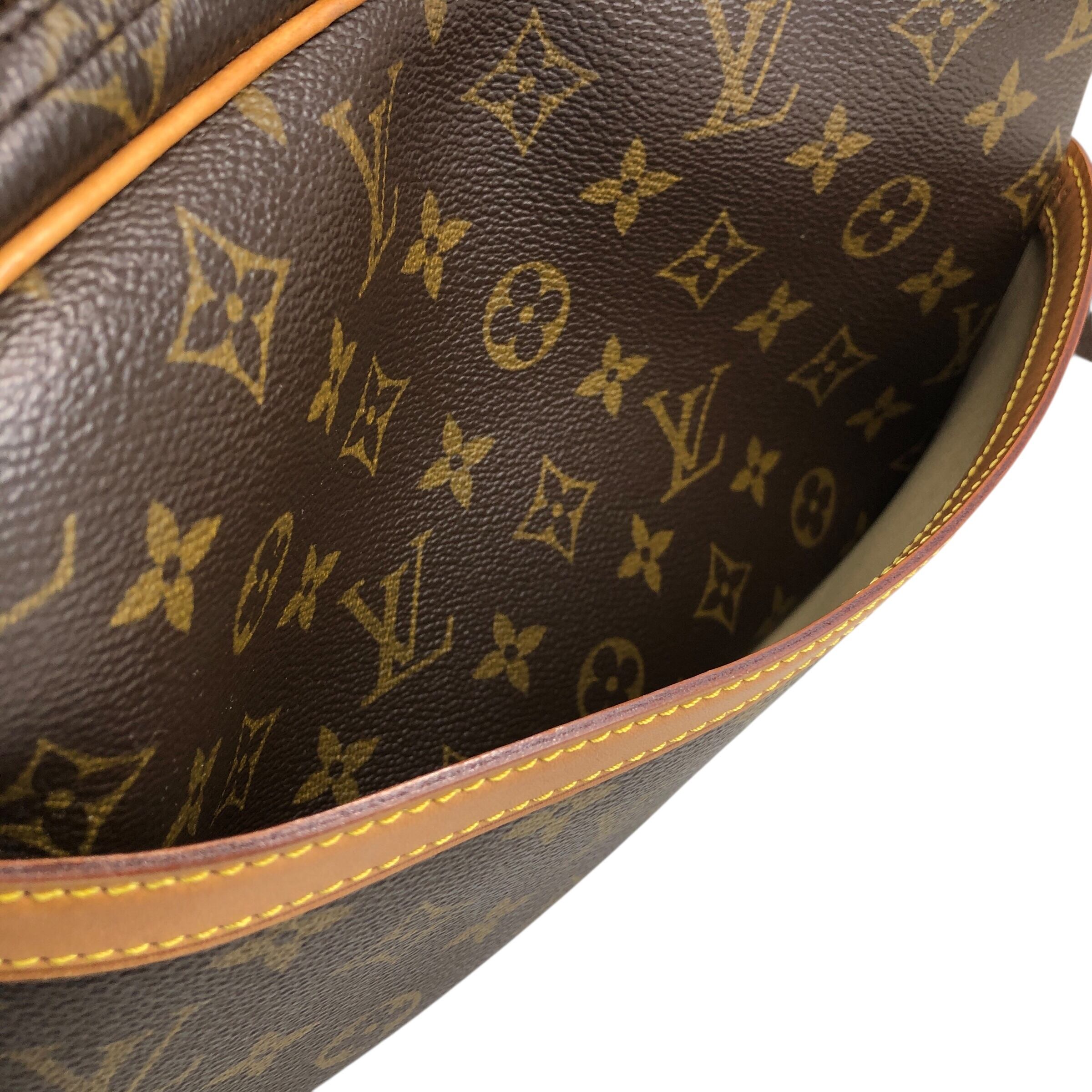 LOUIS VUITTON ルイヴィトン モノグラム ショルダーバッグ ブラウン
