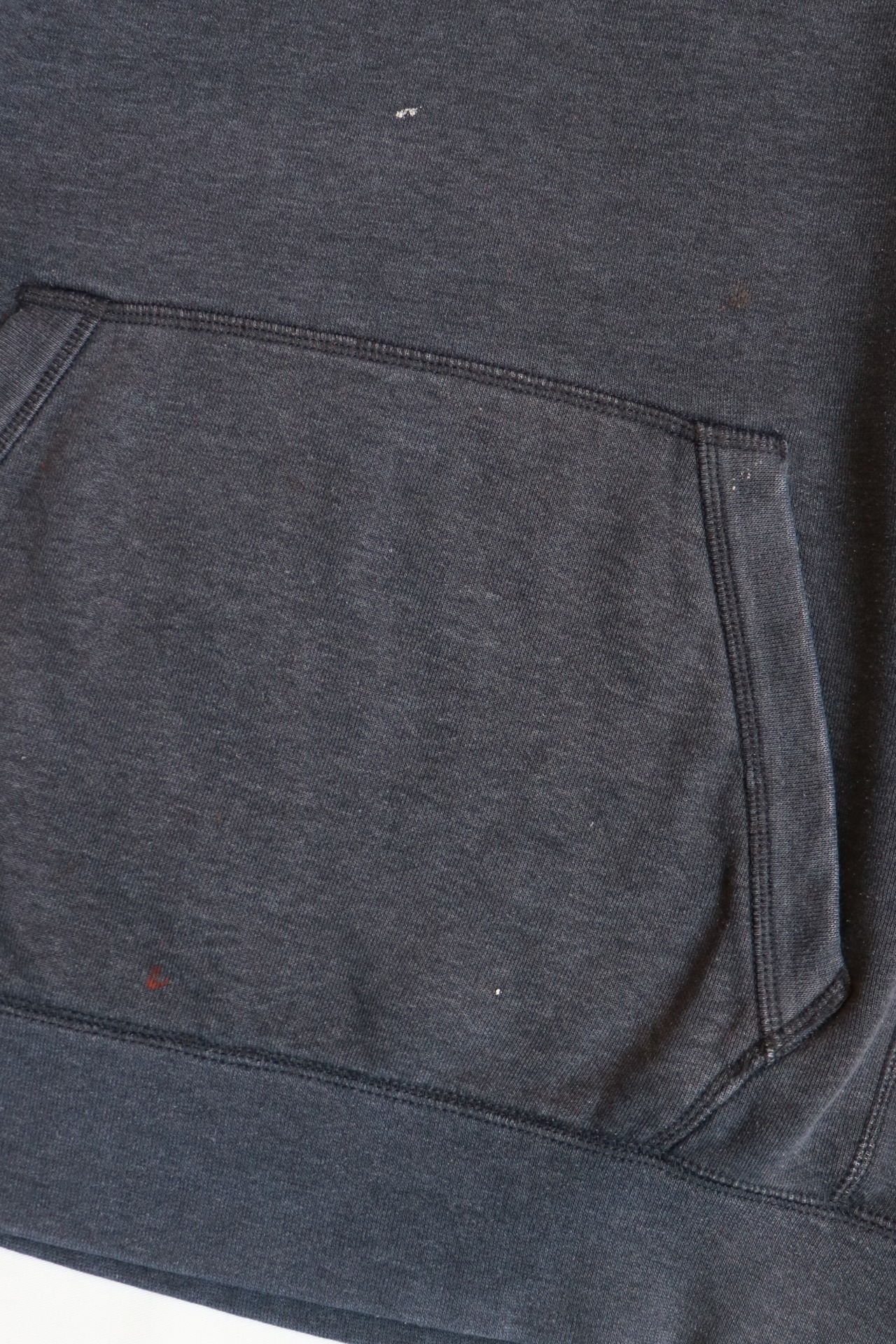 Russell Athletic gray damaged hoodie