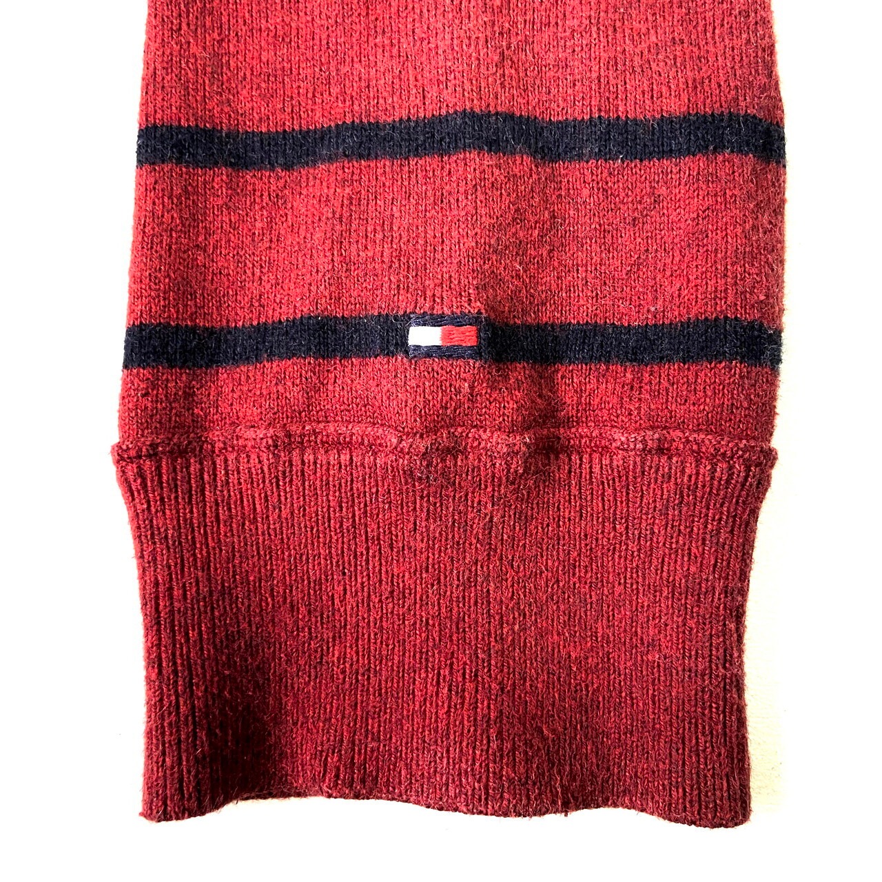 TOMMY HILFIGER トミーヒルフィガー クルーネック コットン×カシミア 