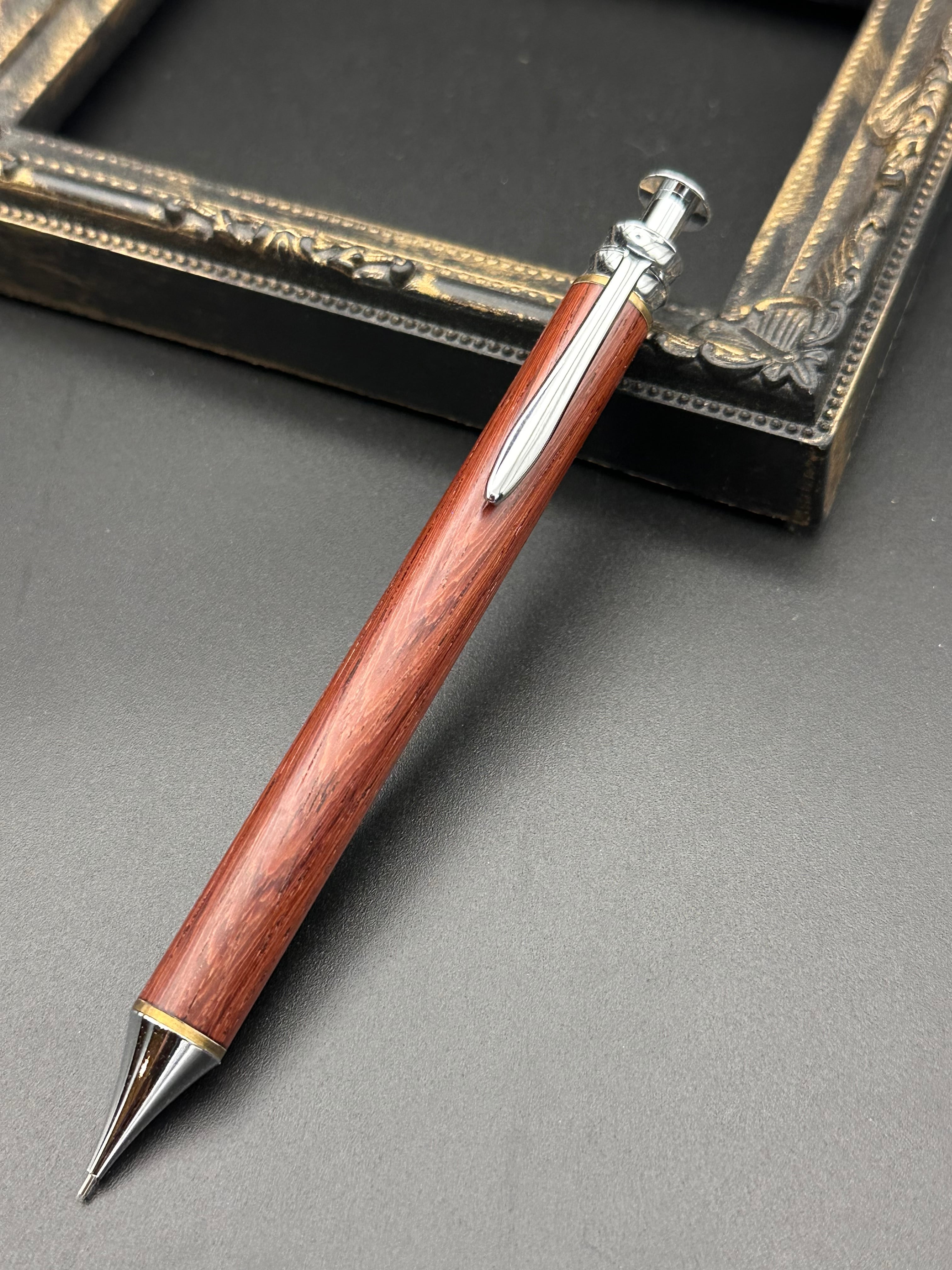 flamberg スタビライズドウッド チタングリップ(梨地) シャーペン スタビライズドウッド チタングリップ(梨地) | Flamberg