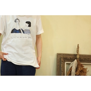 ici  ×　satsukimishima　　　HAIR ICI ORIGINAL　 Tシャツ　　Sサイズ