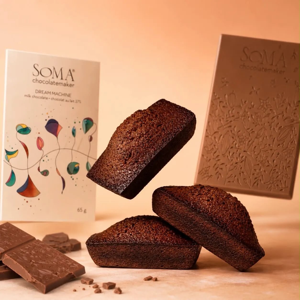 タブレットフィナンシェ(3個×3種入り)【monpetit via cacao × トモエサヴール】