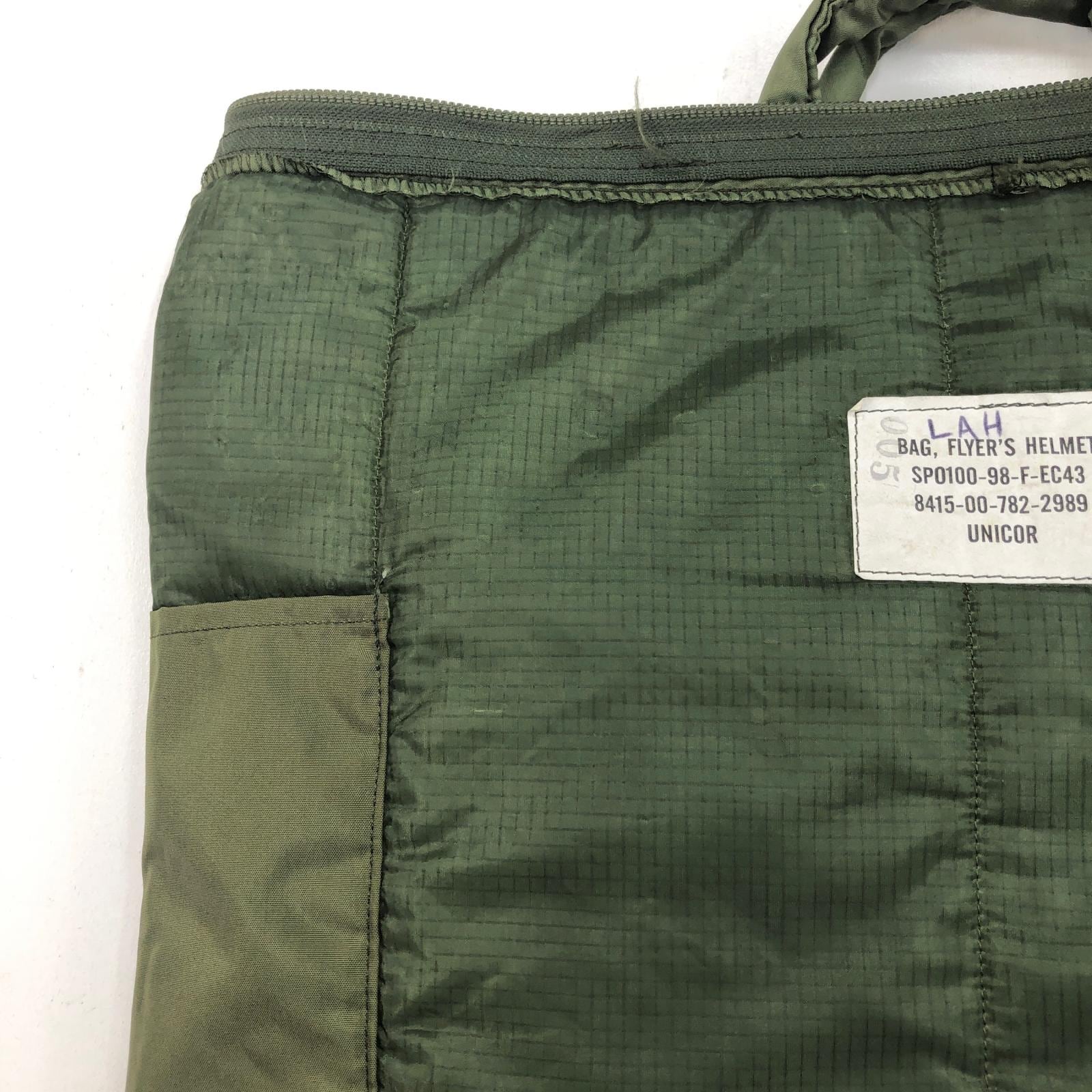 U.S.AIR FORCE 90年代 フライヤーズ ヘルメットバッグ オリーブ