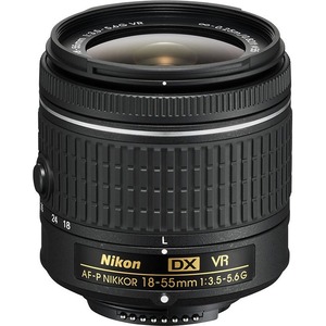 【数量限り】Nikon 標準ズームレンズ AF-P DX NIKKOR 18-55mm f/3.5-5.6G VR ニコンDXフォーマット専用