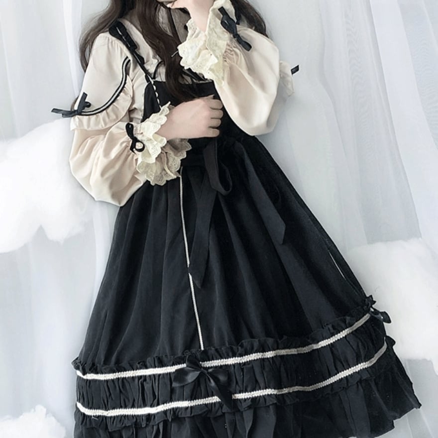 SEASONZ ソフトロリータ セットアップ ブラウス JSK ジャンパー