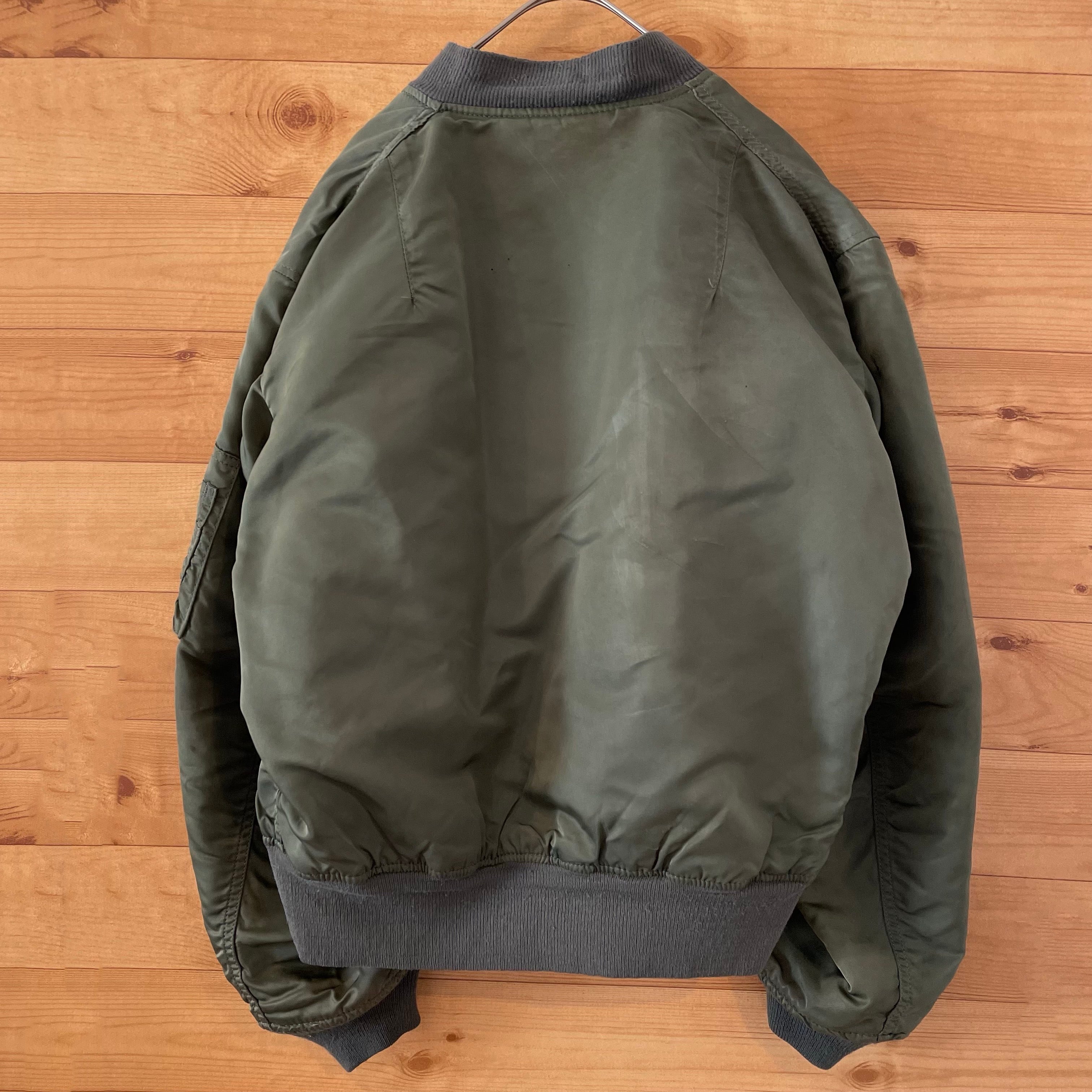 Alpha Industries】80s USA製 旧タグ MA-1 レプリカ フライト 