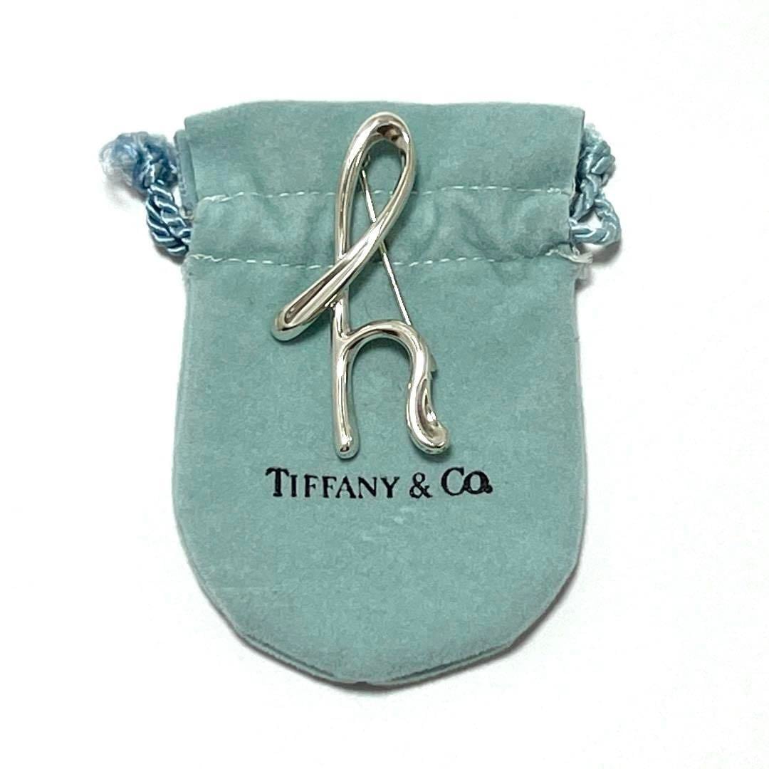 イニシャルH】ティファニー TIFFANY レディース ブローチ ピン バッジ 