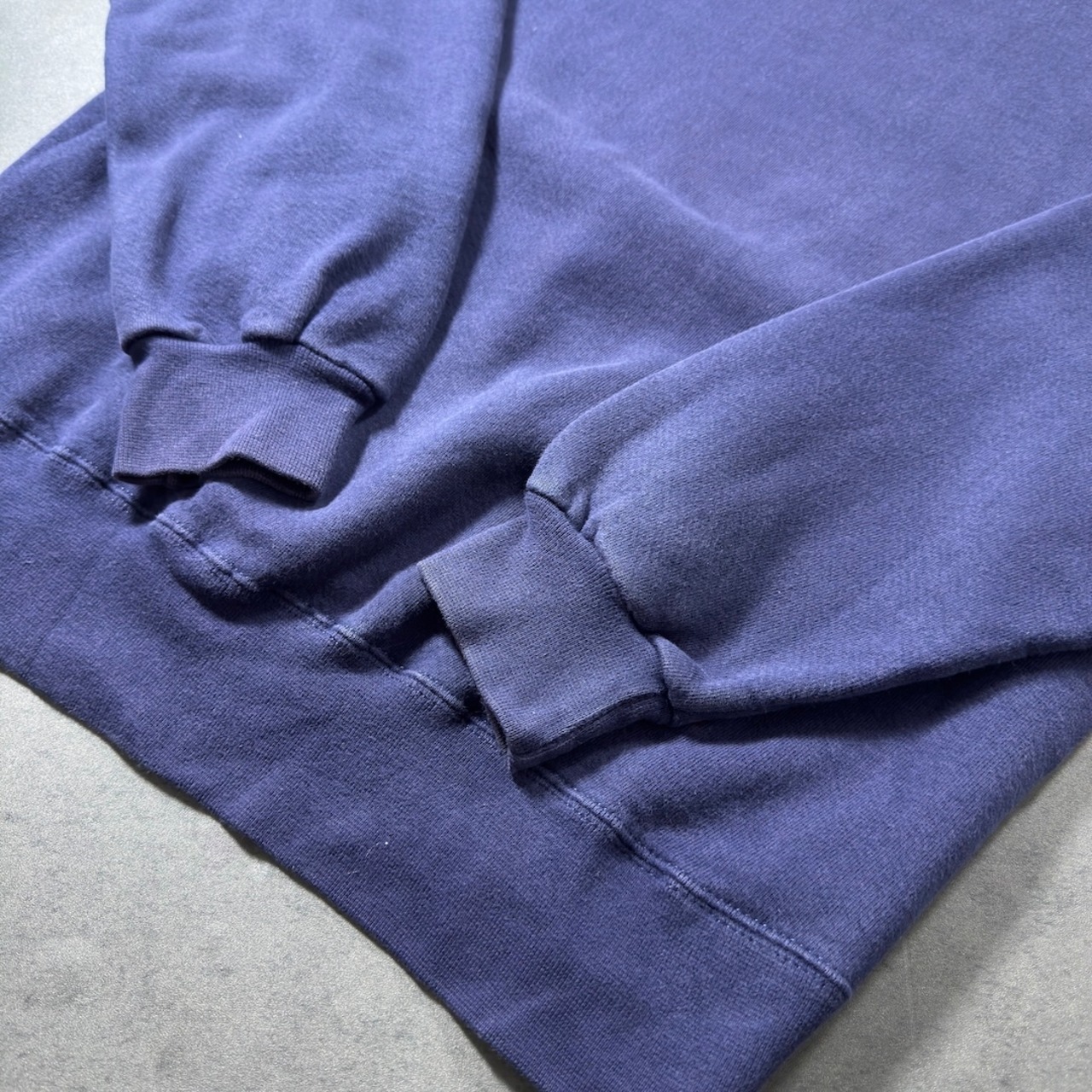 L.L.Bean × Russell 80s〜 sweatshirt solid navy L 古着 - 6