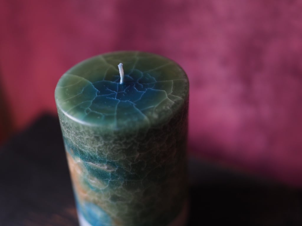 のえ　モルタル製キャンドルM×２点　台座なし Nebula no.1 | J candle キャンドル販売・空間演出・レッスン