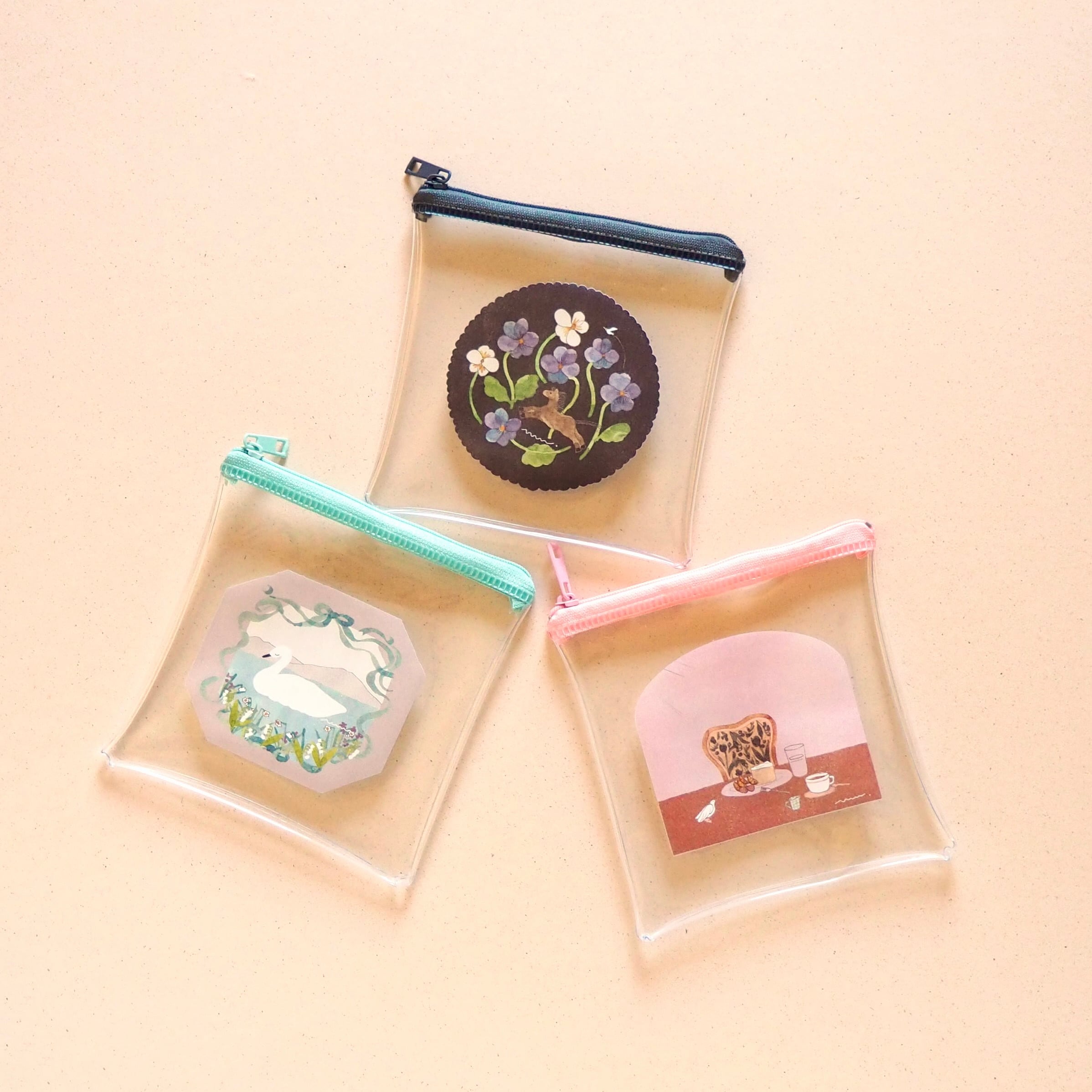 clear pouch S