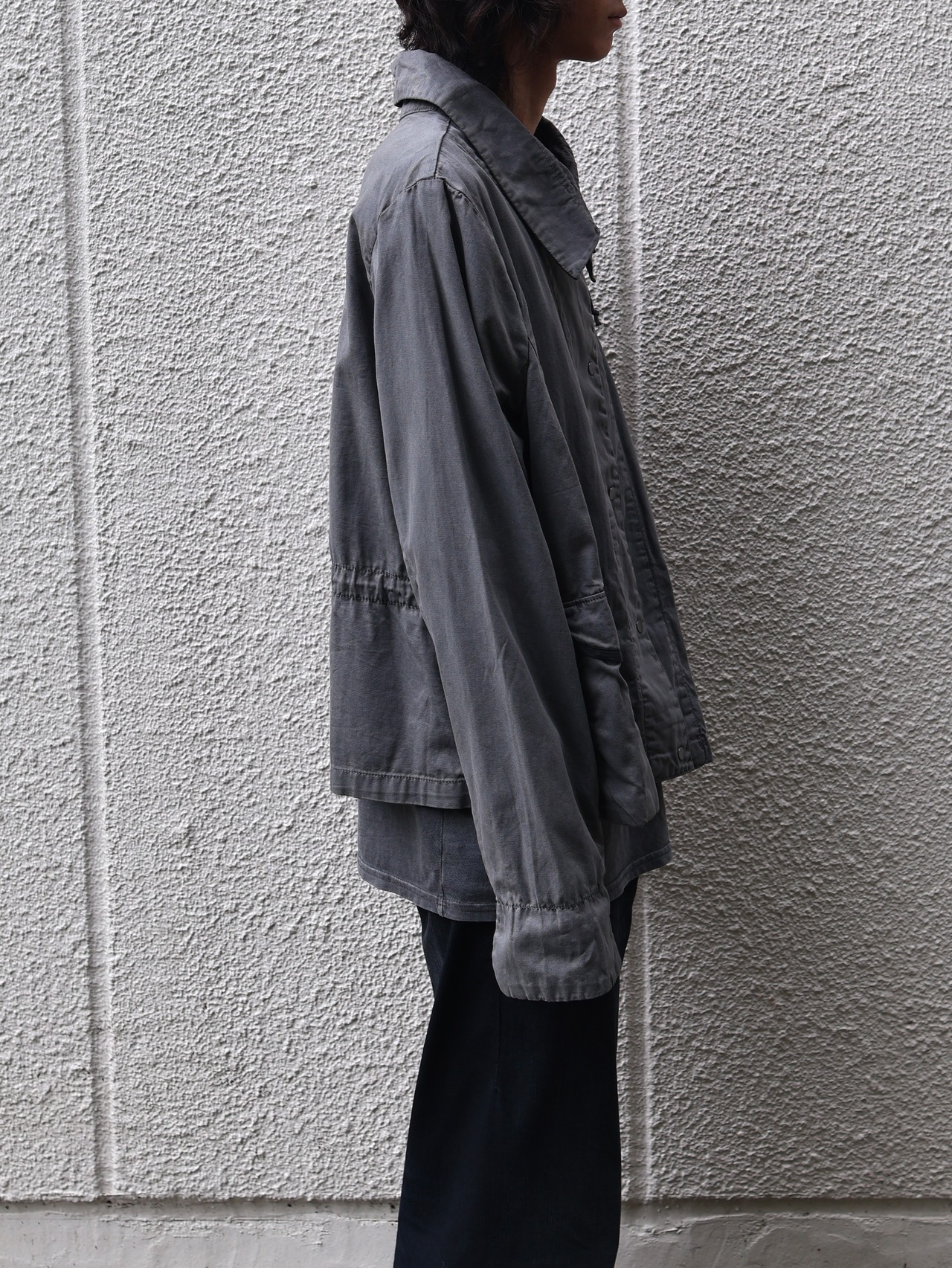 casual cotton shirt jacket