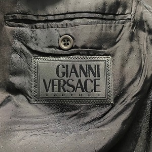 vintage GIANNI VERSACE black suits set-up