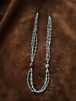 【80's Vintage Navajo】Turquoise & Shell Three-Strand Necklace