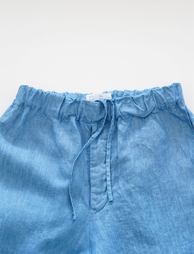 aulico : LINEN PANTS / ICE BLUE | aulico