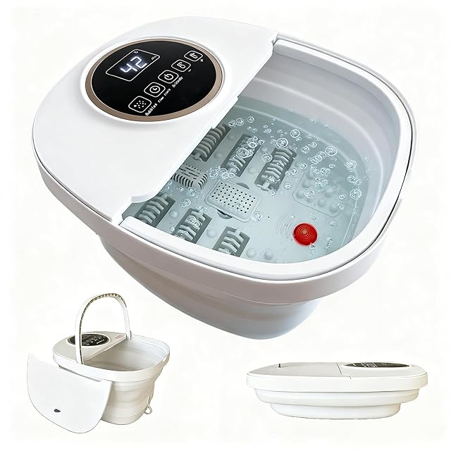 Ameer 足湯器 足湯 フットバス 温度調節・保温機能 タイマー機能 減菌