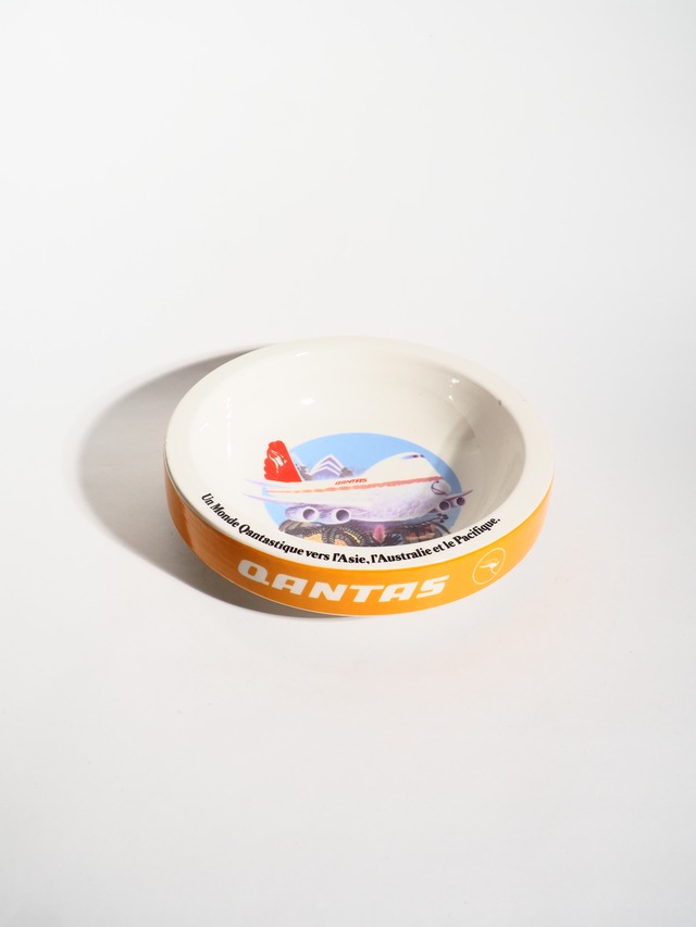 Qantas Ceramic large ashtray
