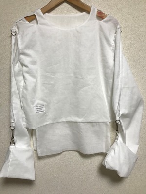 UNFINISHEDガーゼシャツ モスリン