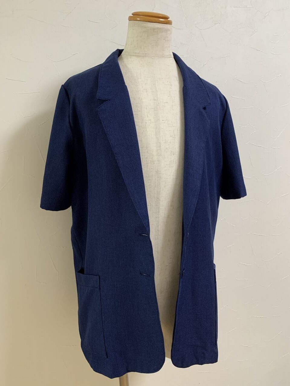 1980's Short Sleeve Summer Tailored Jacket