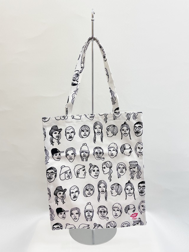 顔柄定番トートバック