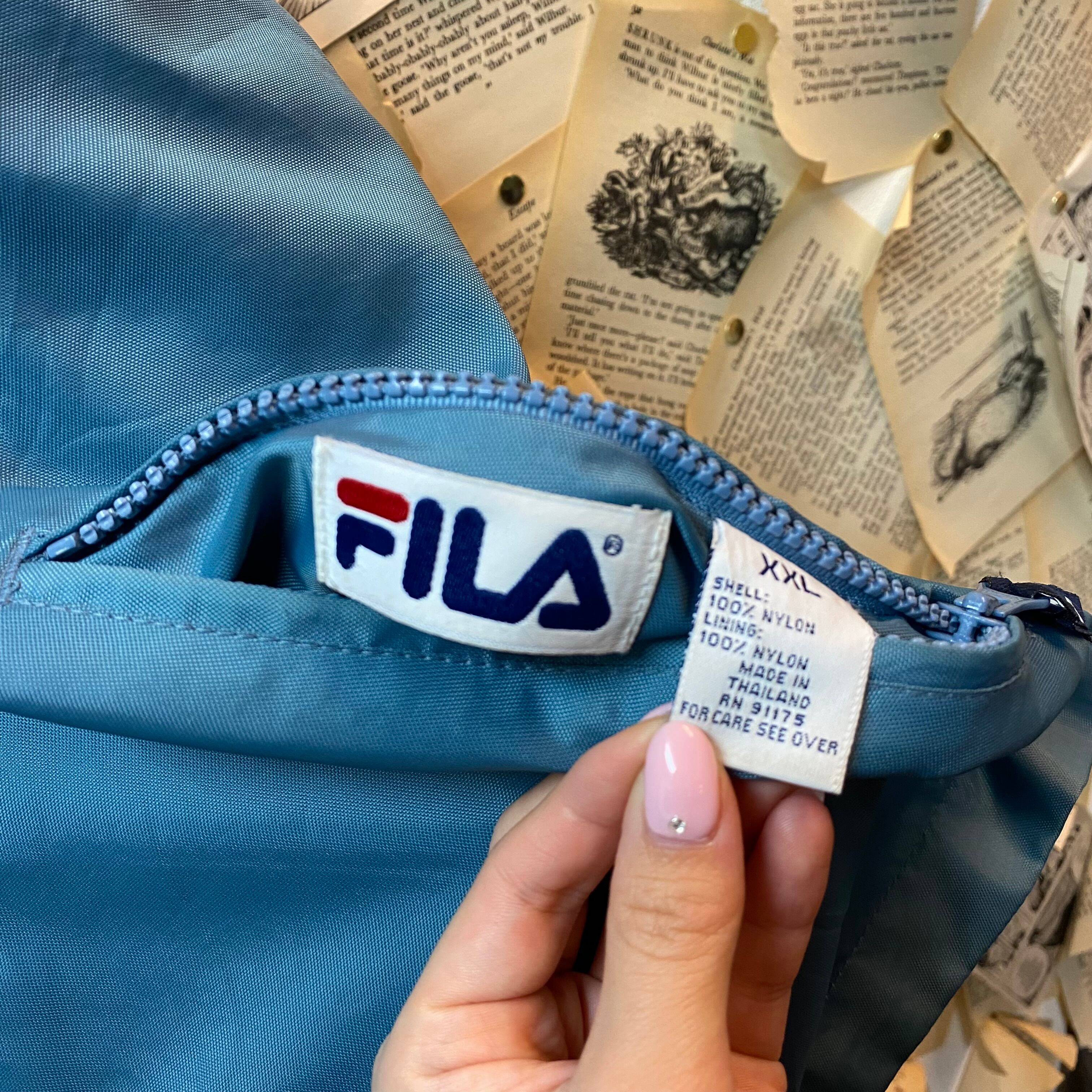 90s FILA リバーシブルナイロンジャケット | 古着屋PENNY 90s FILA リバーシブルナイロンジャケット | 古着屋PENNY