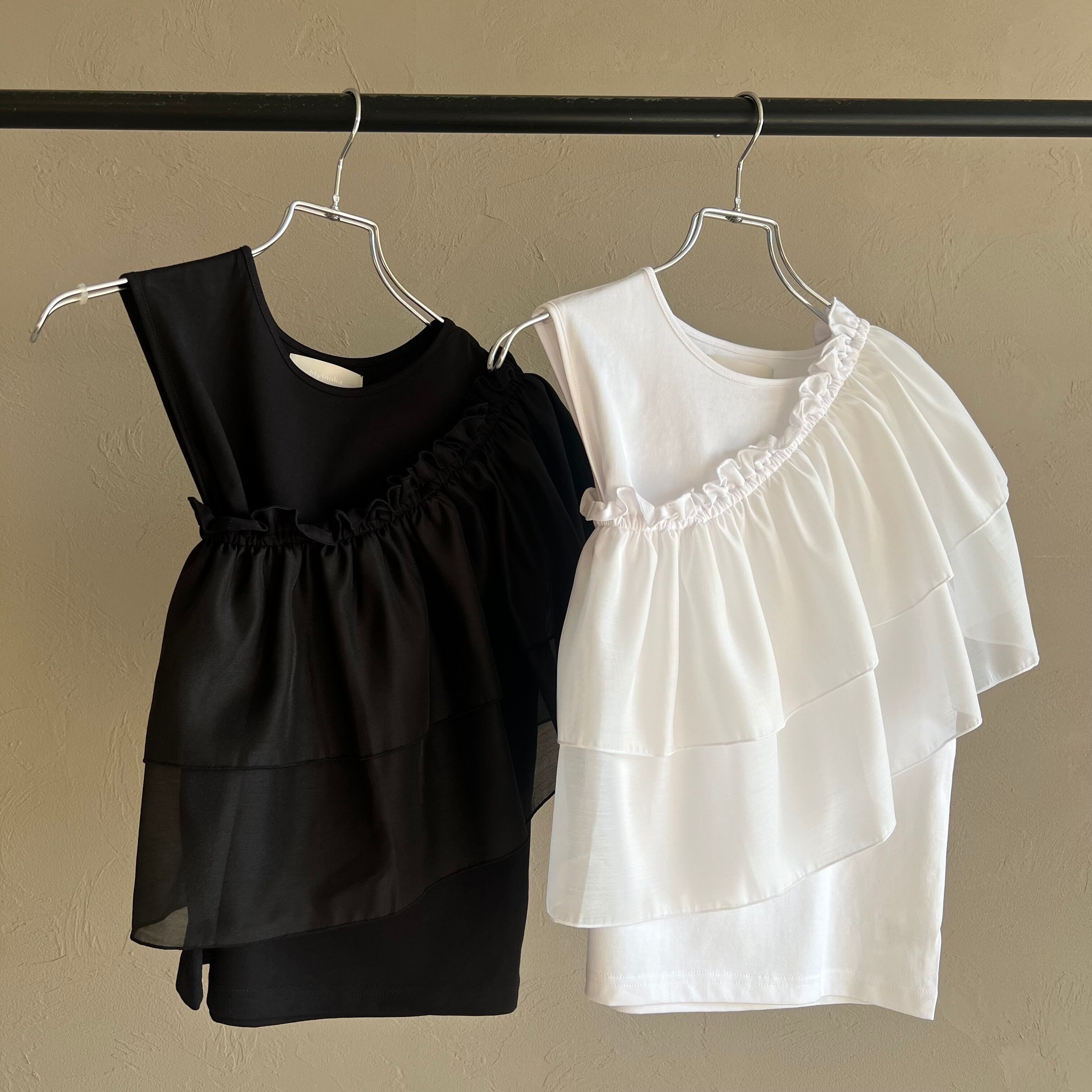 Mylanka】 ノースリーブ×ビスチェセットアップ | valance 福井