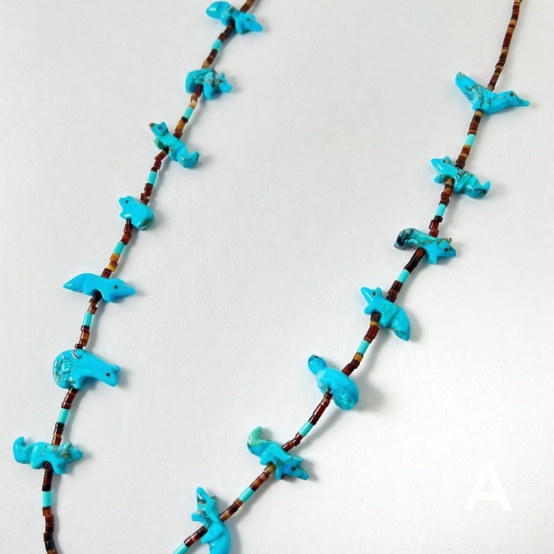 Indian Jewelry》ターコイズ フェティッシュネックレス | 【公式通販