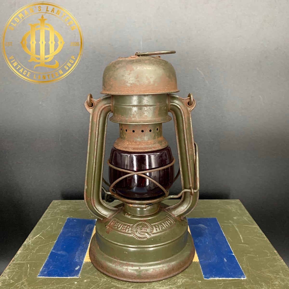 Feuerhand 176e Pilz 純正レッド glass | Oldman's lantern