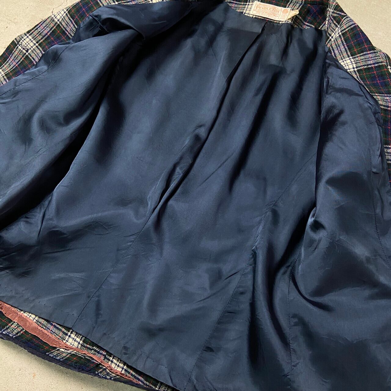 70年代 USA製 PENDLETON ペンドルトン ウールテーラードジャケット