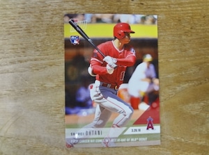 2018 TOPPS NOW 大谷翔平 03.29.18 RC（英語版）